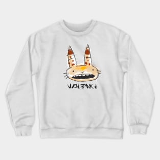 Space Cat Sumi-e Crewneck Sweatshirt